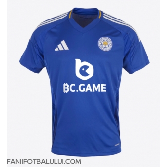 Leicester City Tricou Fotbal Replică 2024-25 Barbati Acasa